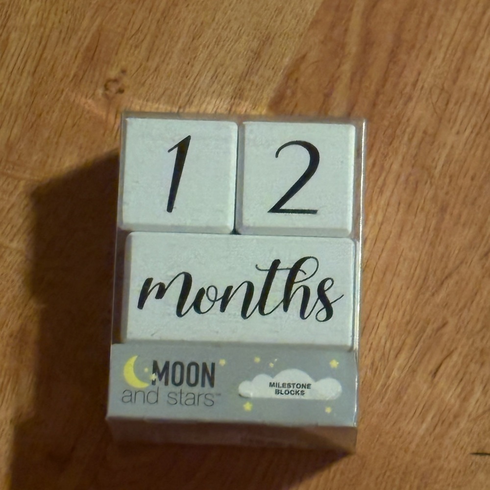 Moon and Stars Milestone Blocks